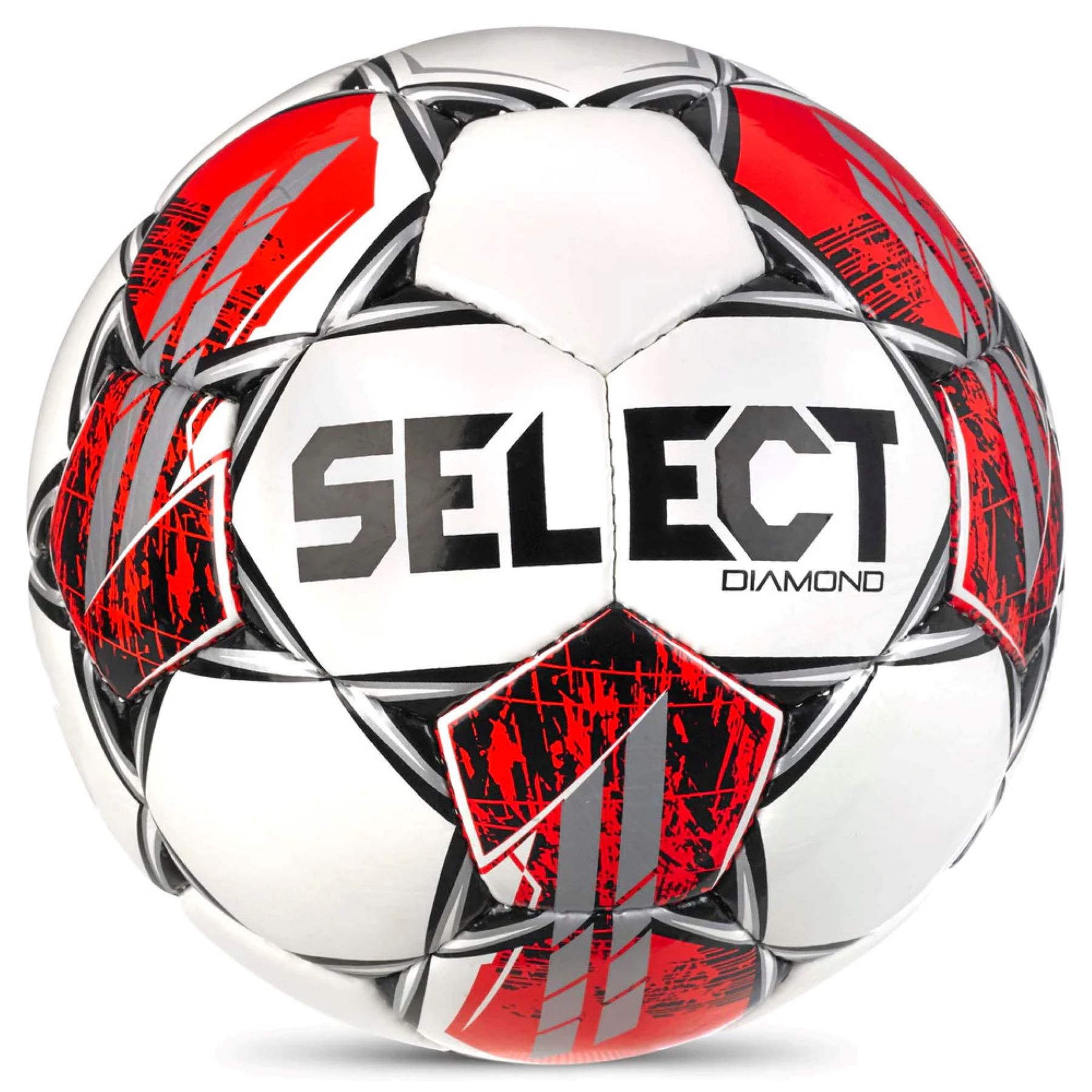 Мяч футбольный Select Diamond №4 FIFA Basic (Бело-красный)